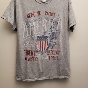 Mens Genuine Patriot America Tee M